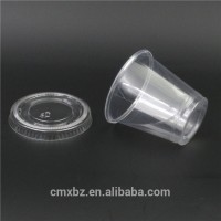 Disposable 3oz wholesale small plastic cups with lids