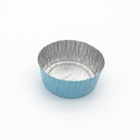 High quality disposable aluminum foil containers round colored bakery cake pans