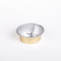 High quality food grade Aluminium foil round disposable dessert cup