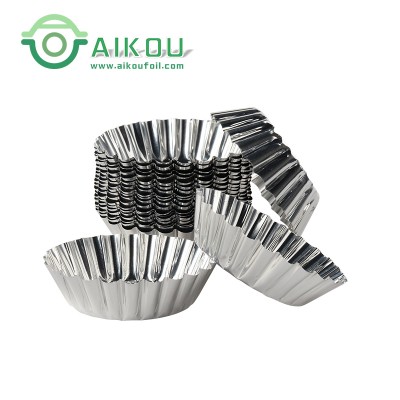 Wedding party disposable cup cake liner aluminum baking liner foil cupcake liner